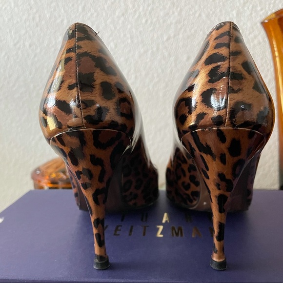 Stuart Weitzman Animal Print Heels - Picture 10 of 10